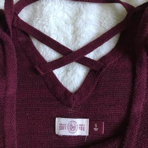 Maroon Sweater